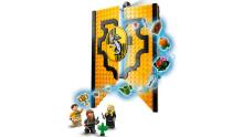 LEGO Harry Potter Hufflepuff namo vėliava