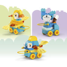 LEGO DUPLO 3in1 Gyvūnai ant Ratų