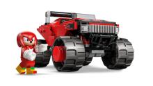 LEGO Sonic Sidabrinio automobilio ir Knuckles monstrų sunkvežimio kova