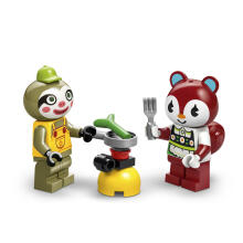 LEGO Gyvūnų Kirtimas Leifo Karavanas ir Sodo Parduotuvė