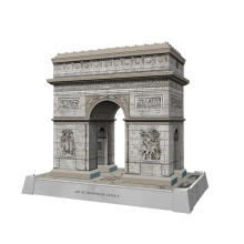 Ravensburger 3D Dėlionė su LED Šviesa: Triumfo Arkos