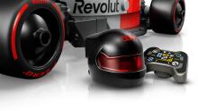 LEGO Speed Champions Audi Revolut F1 komandos R26 lenktynių automobilis