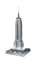 Ravensburger 3D Dėlionė su LED Šviesa: Empire State Building