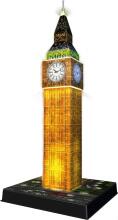 Ravensburger 3D Big Ben: Naktinė versija