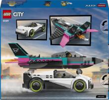 LEGO City Lėktuvas vs. Automobilis