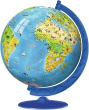 Ravensburger 3D dėlionė kamuolys 180 vnt. vaikų žemėlapis