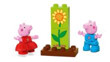 LEGO DUPLO Peppa Pig sodas ir medžių namelis