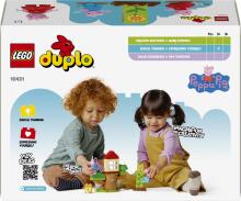 LEGO DUPLO Peppa Pig sodas ir medžių namelis