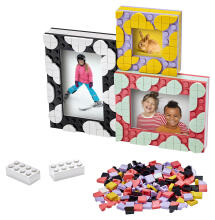 LEGO DOTs kūrybiniai nuotraukų rėmeliai