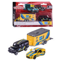 Majorette lenktynių automobilis + priekaba