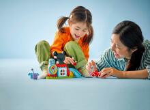 LEGO DUPLO Mikė Pūkuotukas Klubo namai ir automobilis