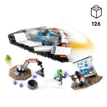 LEGO miesto erdvėlaivis ir asteroidų atradimas