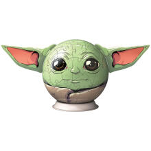 Ravensburger 3D dėlionė kamuolys 72 vnt Star Wars Mandalorian Grogu
