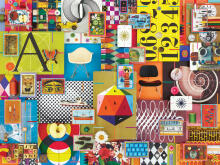 Ravensburger dėlionė 1500 vnt Eames Variations