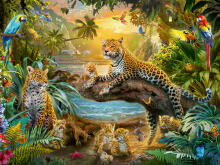 Ravensburger dėlionė 1500 vnt. „Savanna“ atgyja