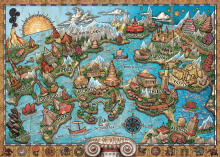 Ravensburger dėlionė 1000 vnt. Atlantis