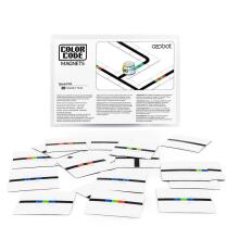 Ozobot spalvų kodų magnetų greičio rinkinys 18 plytelių