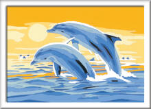 Ravensburger Paint by Numbers Delightful Dolphins