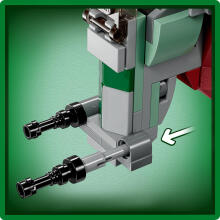LEGO Star Wars Boba Fett laivo mikrofighteris