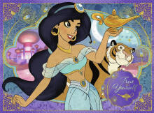 Ravensburger dėlionė 100 vnt. Disney Princesė Džasmyna