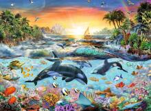 Ravensburger dėlionė 200 vnt. Orca rojus