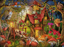 Ravensburger dėlionė 200 vnt. Miško namas