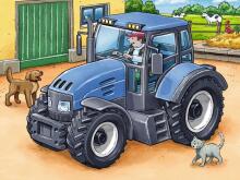 Ravensburger kubo dėlionė 12 vnt. mėgstami transporto priemonės