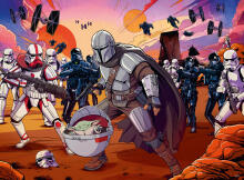 Ravensburger dėlionė 200 vnt. Star Wars