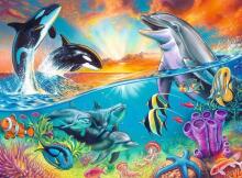 Ravensburger dėlionė 200 vnt. Gyvenimas vandenyne