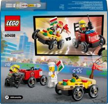 LEGO City Pica prieš Gaisrininkų Automobilį Varžybų Rinkinys