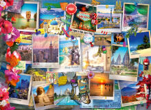 Ravensburger dėlionė 500 vnt. atvirukai