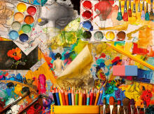 Ravensburger Puzzle 500 Pieces: Art Studio