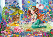 Ravensburger dėlionė 2x24 vnt. Undinėlės