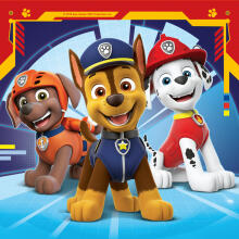 Ravensburger dėlionė 3x49 vnt. Paw Patrol šuniukai