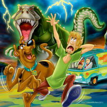 Ravenburgeri dėlionė 3x49 vnt Scooby Doo