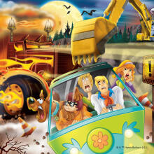Ravenburgeri dėlionė 3x49 vnt Scooby Doo