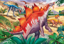 Ravensburger dėlionė 2x24 vnt Dinosaurus