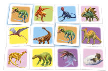 Taktinis stalo žaidimas Memo Dinosaurus