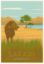 Ravensburger dėlionė 99 vnt Safari