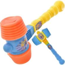 Bebe Basic Big Music Amur Art.294563  vaikų plaktukas su pypsėjimu