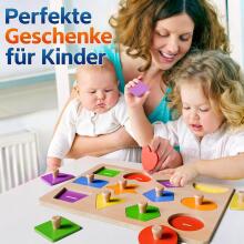 SYHLN Montessori Toy Wooden Art.294586 Montessori medinė dėlionės lenta