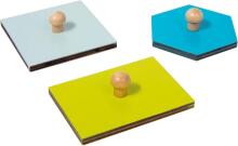 Adena Montessori Wooden Art.294587 Montessori medinė dėlionės lenta