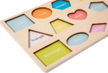 Adena Montessori Wooden Art.294587 Montessori medinė dėlionės lenta