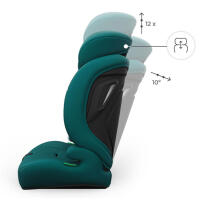 KINDERKRAFT Automobilinė kėdutė COMFORT UP 2 PLUS i-Size žalia