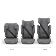 KINDERKRAFT automobilinė kėdutė JUNIOR FIX 2 PLUS i-Size pilka
