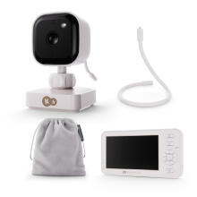 KINDERKRAFT mobili video auklė NITEEYE TRAVEL, White, KENITR00WHT0000