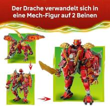 Lego Ninjago Wyldfyre's Art.71868 Transformuojantis Drakonas Mechas