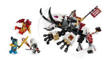 LEGO Ninjago Zilvaras ir Grimtakas Drakonas Monstras