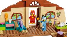 LEGO Bluey mokykla su Rusty ir Bluey