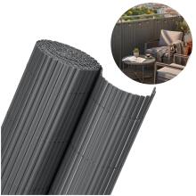 PVC uždangalas-maskavimo kilimėlis 300x100 cm balkonui, terasai, tvorai, tamsiai pilkas